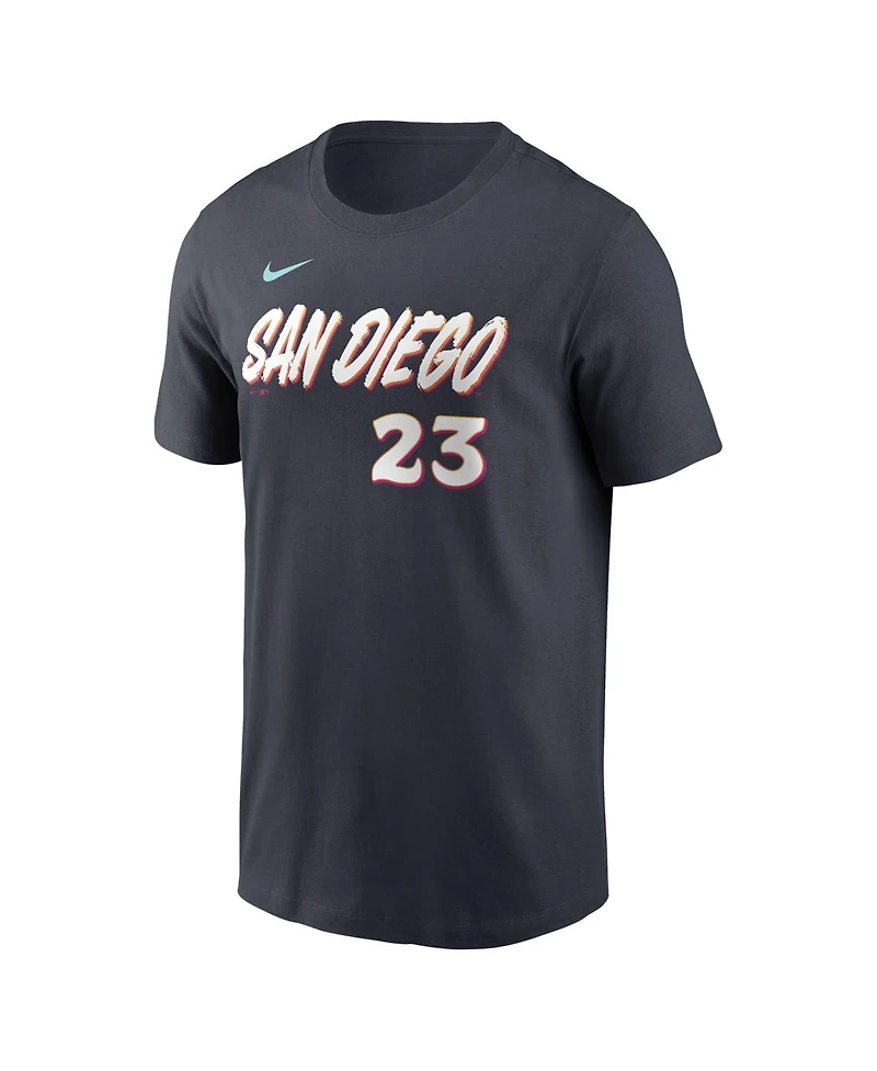 Nike Men's Fernando Tatis Jr. Black San Diego Padres 2026 City Connect Name & Number T-Shirt