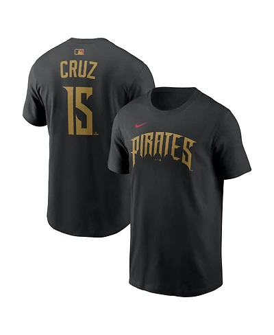 Nike Men's Oneil Cruz Black Pittsburgh Pirates 2026 City Connect Name & Number T-Shirt