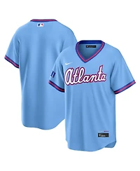 Nike Men's Powder Blue Atlanta Braves 2026 City Connect Stadium Jersey