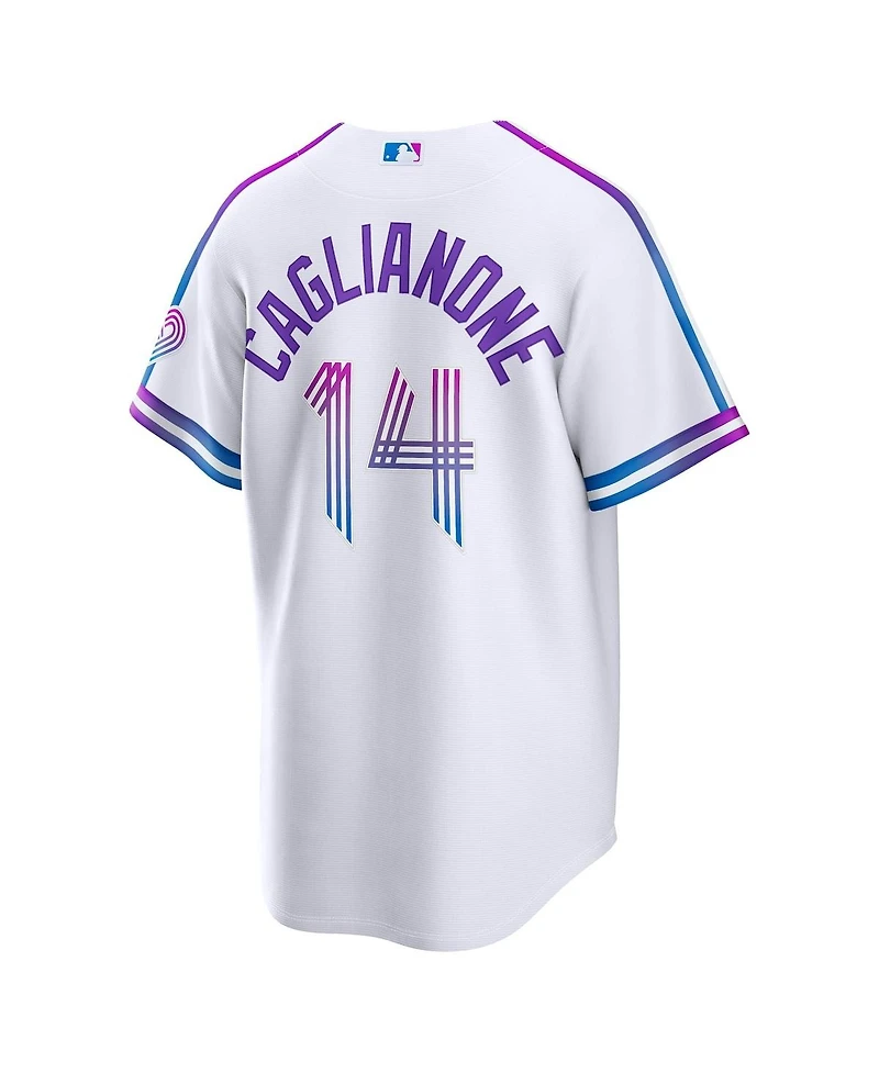 Nike Men's Jac Caglianone White Kansas City Royals 2026 Connect Stadium Jersey