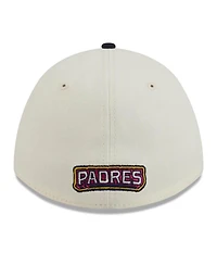 New Era Men's Cream/Navy San Diego Padres 2026 City Connect M-Crown 39THIRTY Flex Hat