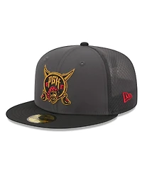 New Era Men's Gold/Black Pittsburgh Pirates 2026 City Connect Batting Practice 59FIFTY Fitted Hat