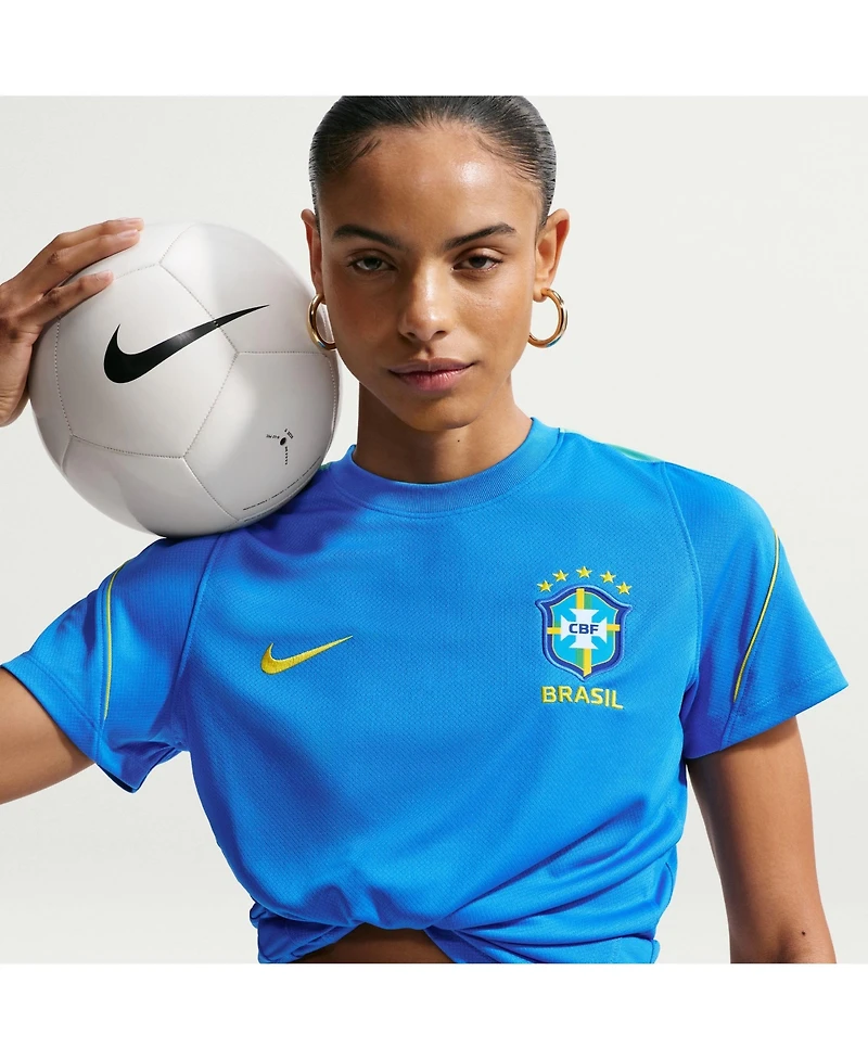 Nike Women's Blue Brazil National Team 2026 Strike Dri-fit Top