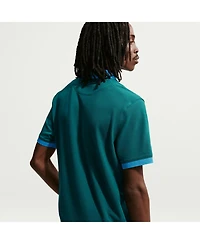 Nike Men's Green Brazil National Team Dri-fit Polo Shirt