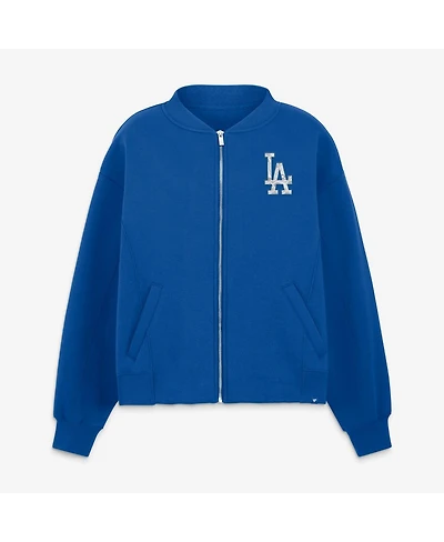 Fanatics Women's Royal Los Angeles Dodgers Oversized Rage Against Full-Zip Jacket