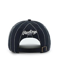 '47 Brand Men's x Rawlings Navy New York Yankees Pinstripe Hitch Adjustable Hat