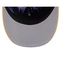 New Era Men's Purple/Gold Minnesota Vikings 2026 Nfl Draft On Stage Pre-Curved 9FIFTY Snapback Hat