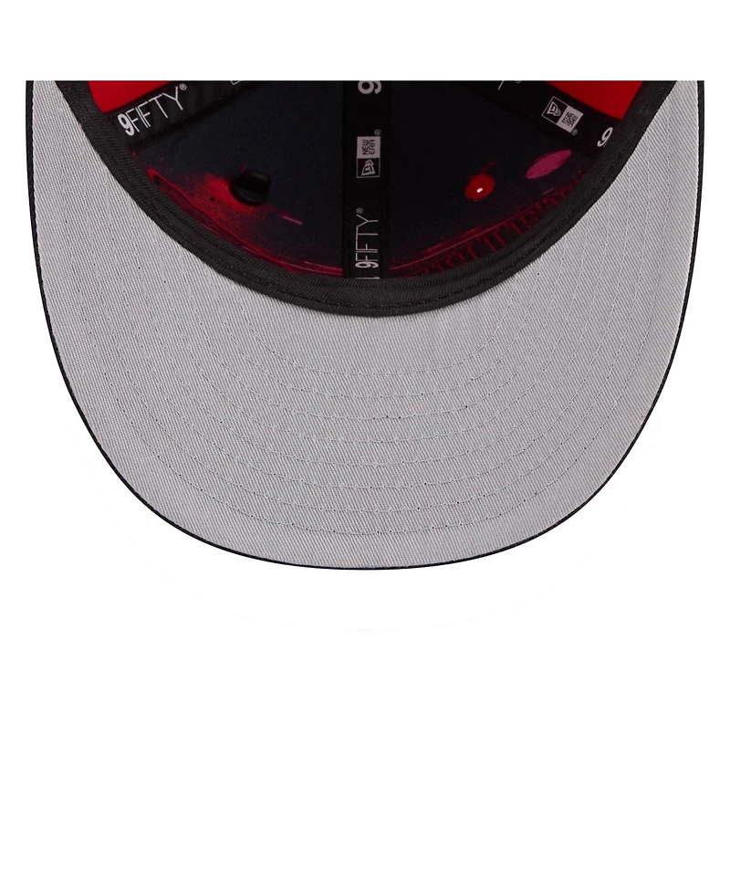 New Era Men's Red/Black Kansas City Chiefs 2026 Nfl Draft On Stage Pre-Curved 9FIFTY Snapback Hat