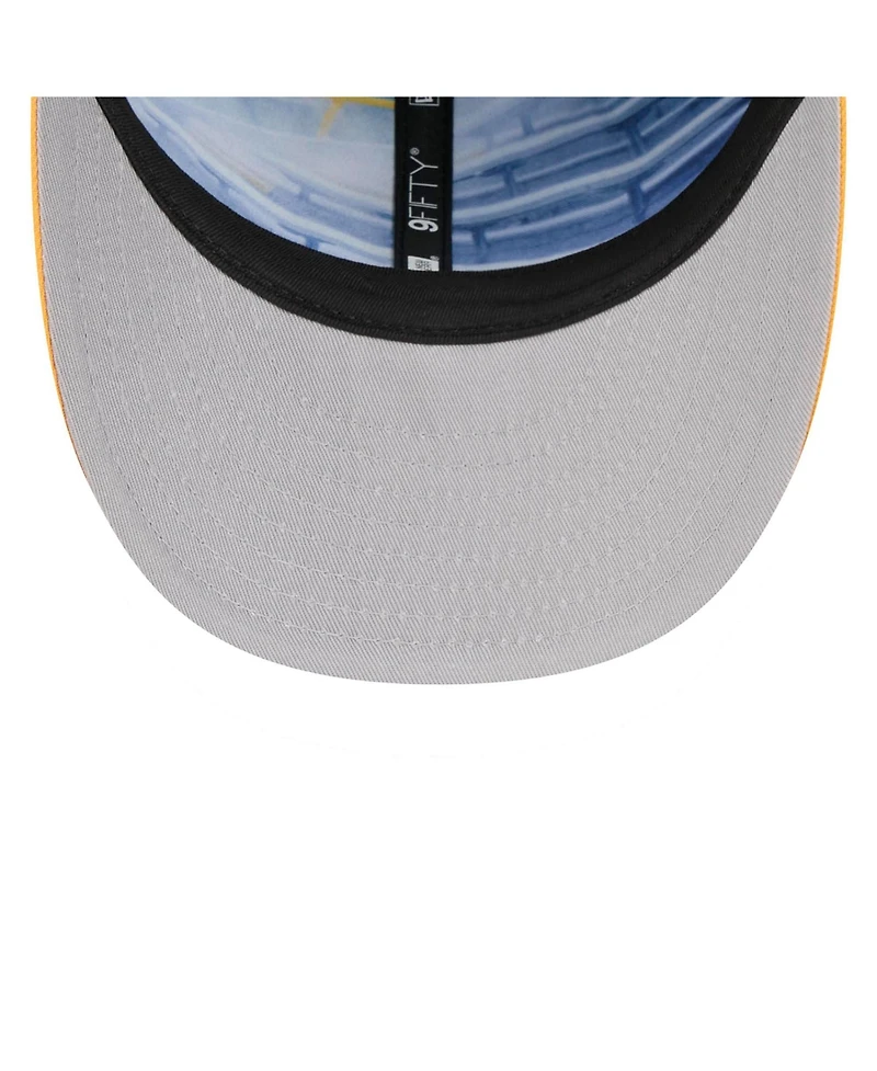 New Era Men's Green/Gold Green Bay Packers 2026 Nfl Draft On Stage Pre-Curved 9FIFTY Snapback Hat