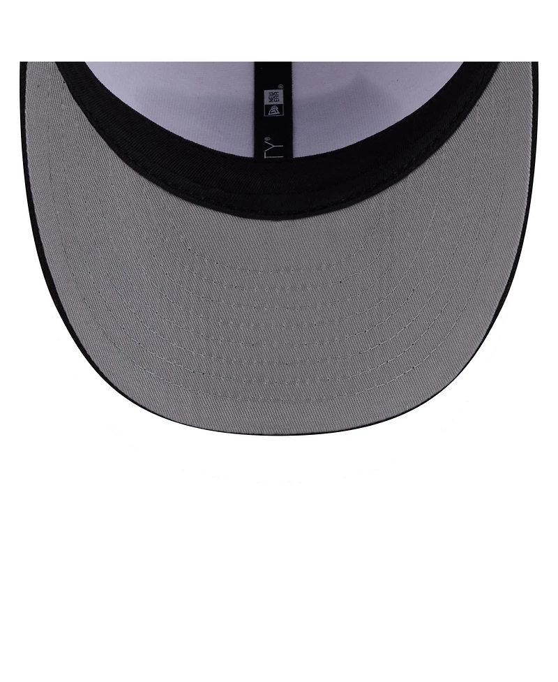 New Era Men's White/Black Seattle Seahawks 2026 Nfl Draft Pre-Curved 9FIFTY Snapback Hat