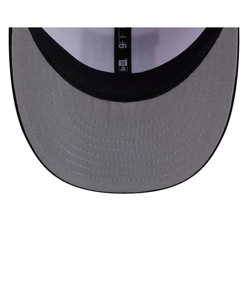 New Era Men's White/Black New York Giants 2026 Nfl Draft Pre-Curved 9FIFTY Snapback Hat