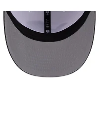 New Era Men's White/Black Detroit Lions 2026 Nfl Draft Pre-Curved 9FIFTY Snapback Hat