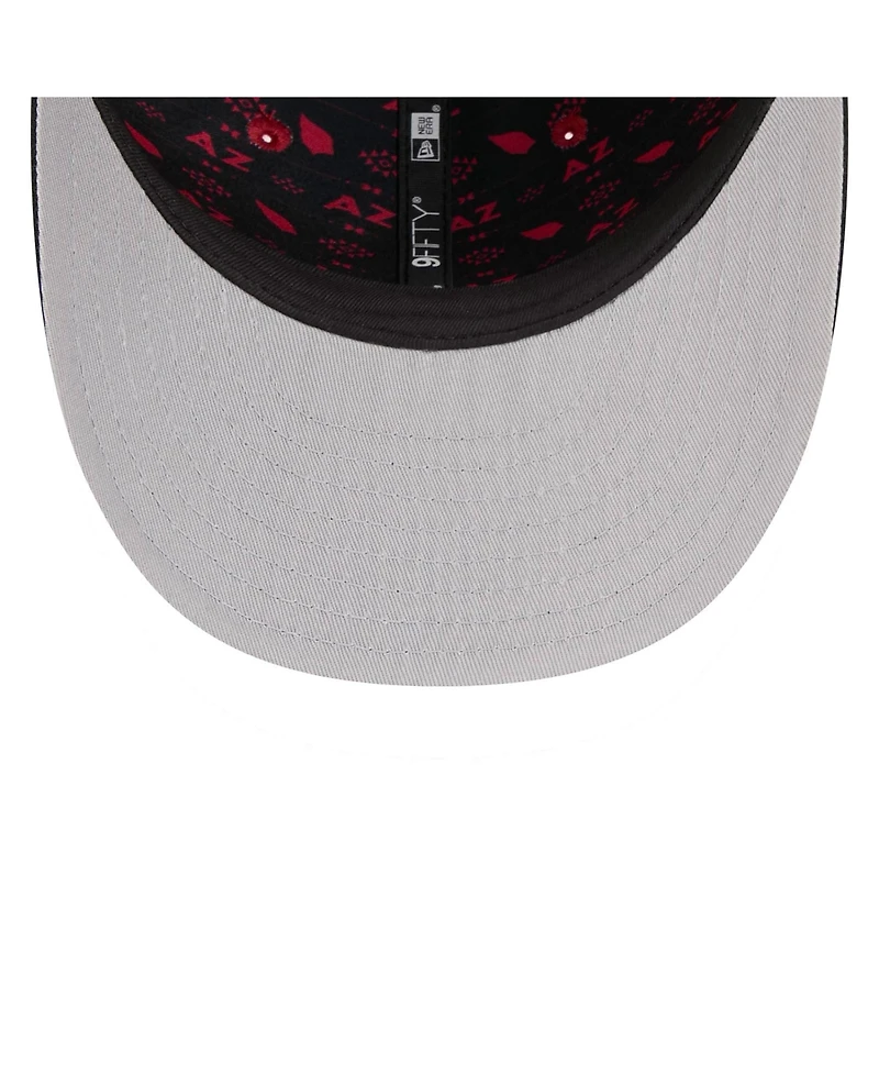New Era Men's Cardinal/Black Arizona Cardinals 2026 Nfl Draft On Stage Pre-Curved 9FIFTY Snapback Hat