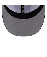 New Era Men's White/Black Washington Commanders 2026 Nfl Draft Pre-Curved 59FIFTY Fitted Hat