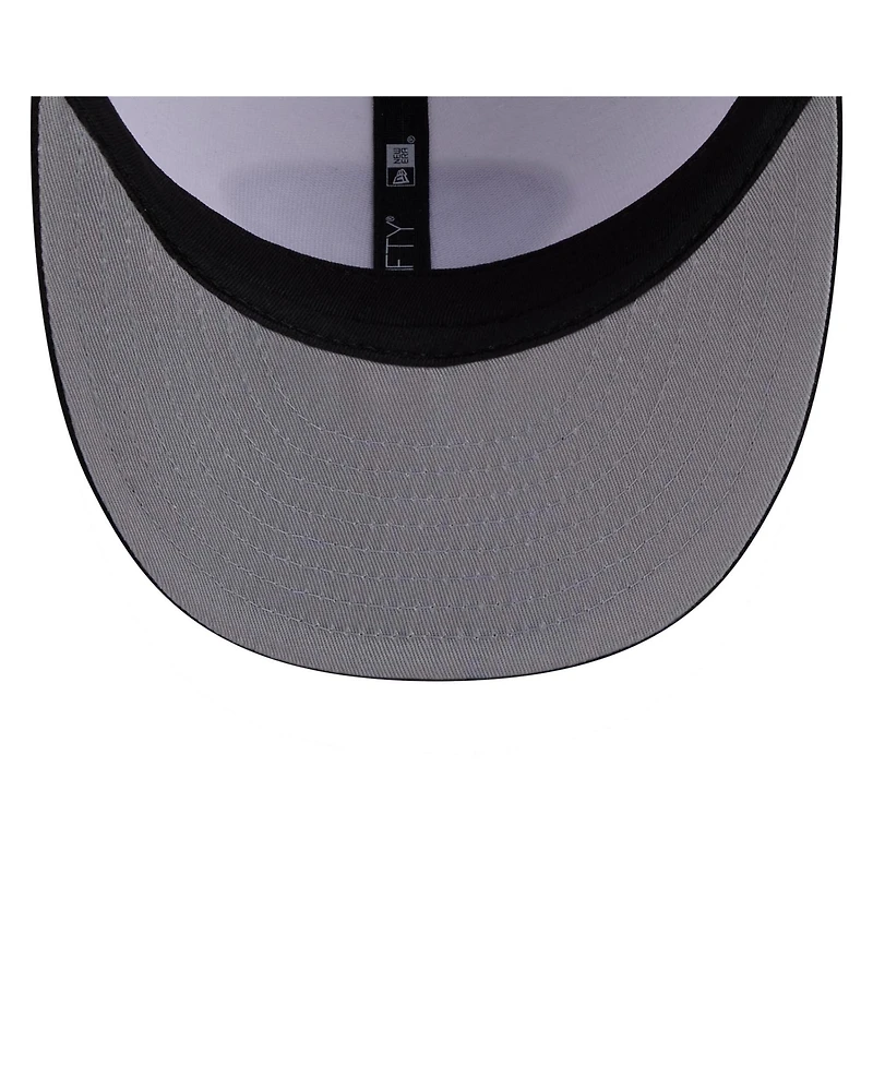 New Era Men's White/Black San Francisco 49ers 2026 Nfl Draft Pre-Curved 59FIFTY Fitted Hat