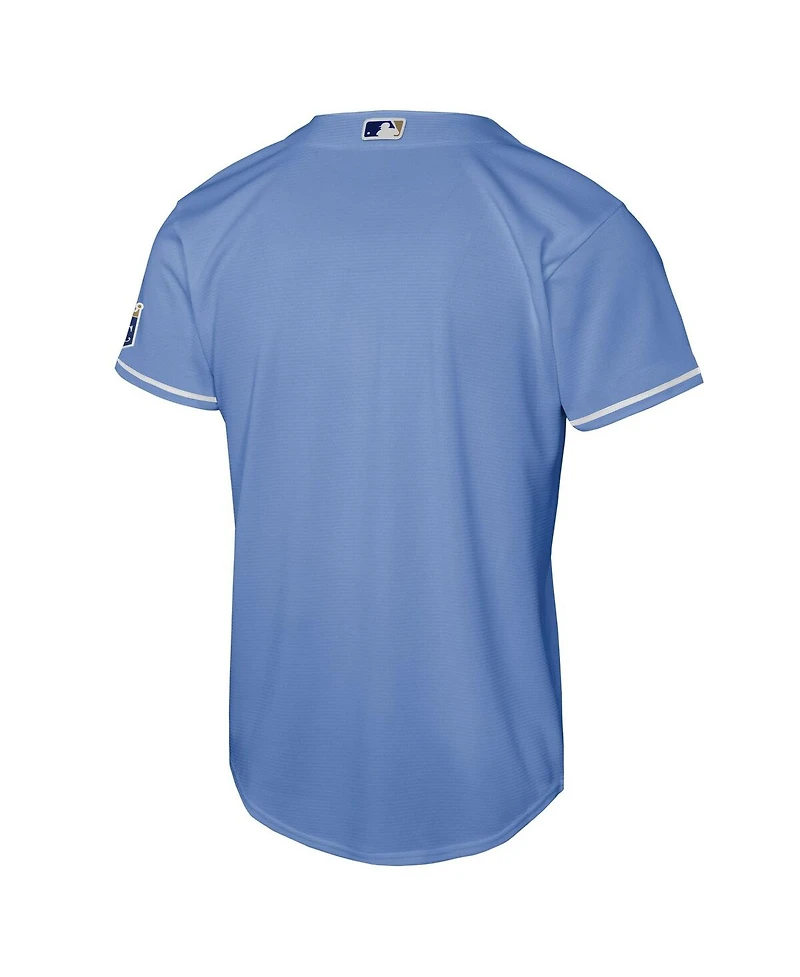 Nike Big Boys and Girls Light Blue Kansas City Royals Alternate Stadium Jersey