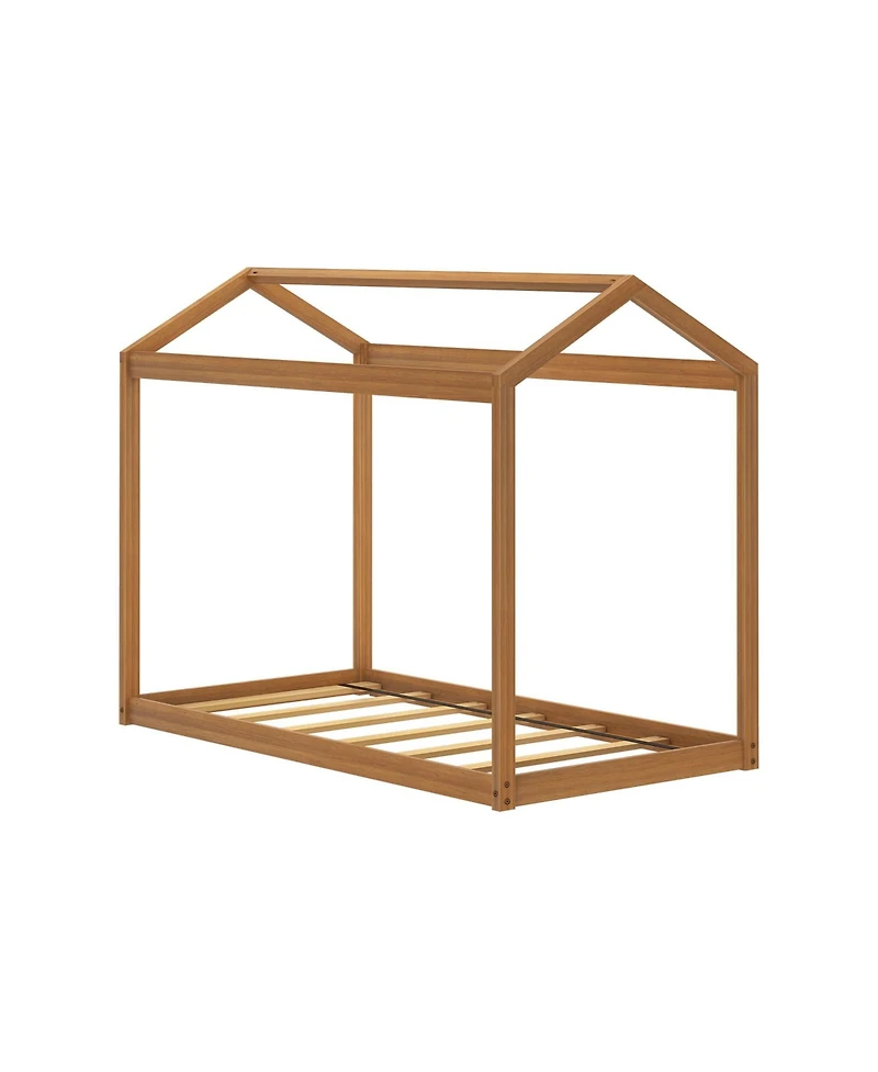 Max & Lily Twin Low House Bed Frame