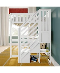 Max and Lily Classic Full High Loft wiith Staircase