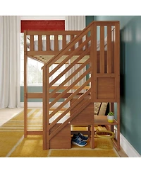 Max and Lily Classic Full High Loft wiith Staircase