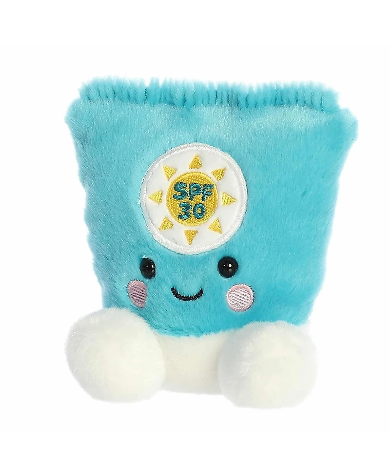 Aurora Mini Clara Sunscreen Palm Pals Adorable Plush Toy Blue 5"