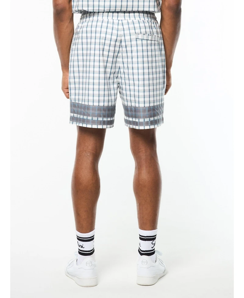 Sergio Tacchini Men's Quadretto Cabana Short