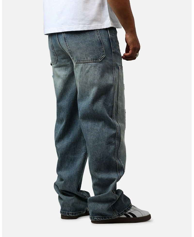 mnml Men's Ultra Baggy Western Jewel Jeans