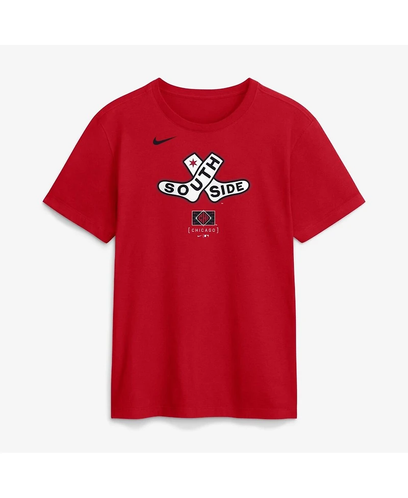 Nike Men's Red Chicago White Sox City Connect Large Logo T-Shirt