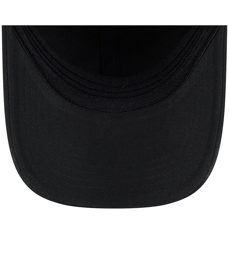 New Era Men's Black Florida Marlins Player Replica 39THIRTY M-Crown Flex Hat