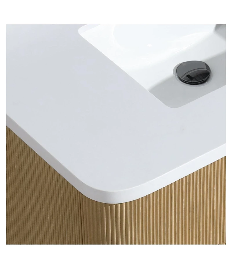 Ari Bath, Calamigo 36", Oak Finish