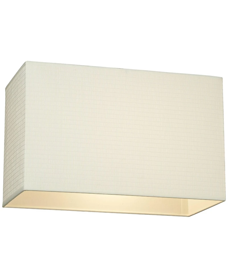 Springcrest Set of 2 Rectangular Lamp Shades 16" x 8" x 10" High
