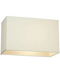 Springcrest Set of 2 Rectangular Lamp Shades 16" x 8" x 10" High