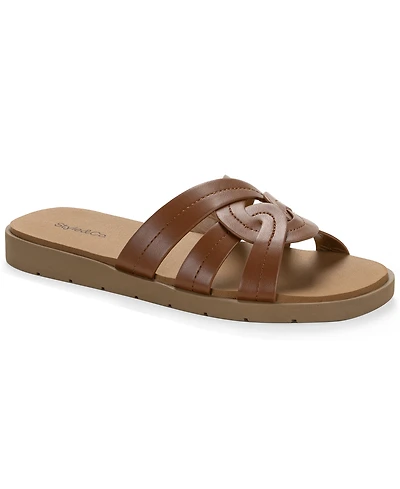 Style & Co Women's Maggiee Twist Strap Flat Sandals, Macy's Exclusive