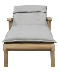Bristol 33" Fabric Chaise Lounge Chair, Created for Macy's