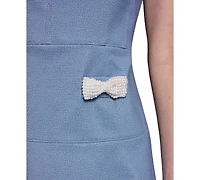 Karl Lagerfeld Paris Women's Fit and Flare Sleeveless Dress