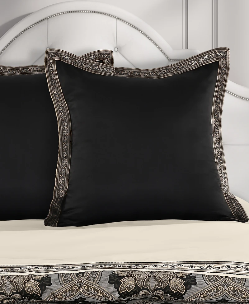 Five Queens Court Harriman Solid Sham, European