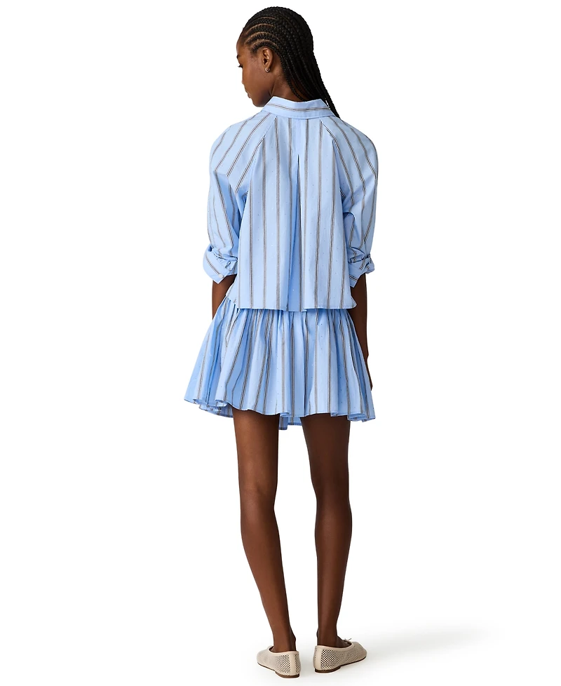 Steve Madden Women's Tess Long-Sleeve Shirt