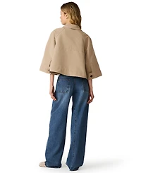 Steve Madden Women's Rhode Button-Front Jacket