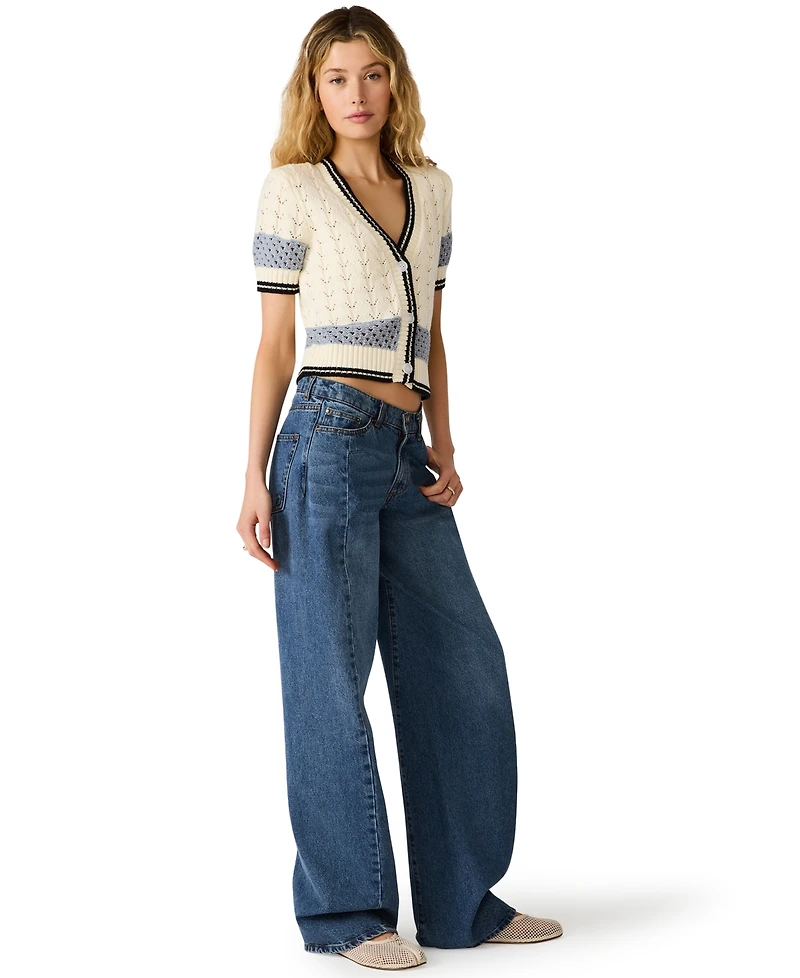 Steve Madden Women's Fiona V-Neck Cardigan