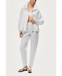 Nocturne Women's Oversized Zip-Front Jacket