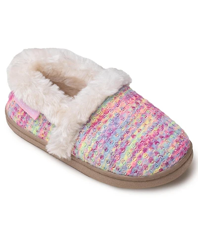 Minnetonka Kids' Daina Faux Fur Slippers