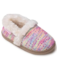 Minnetonka Kids' Daina Faux Fur Slippers