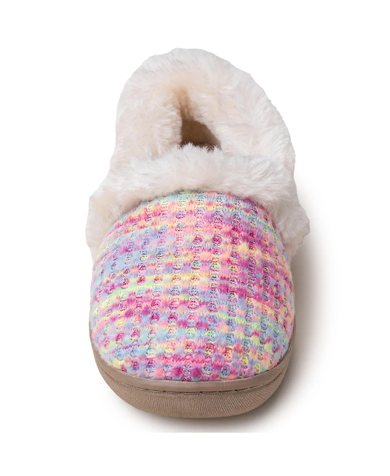 Minnetonka Kids' Daina Faux Fur Slippers