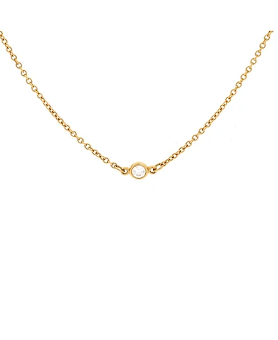 Pre-Owned Tiffany & Co Elsa Peretti Diamonds By The Yard 5 Stone Necklace