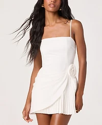 Astr the Label Women's Modal Square Neck Cotton Dress