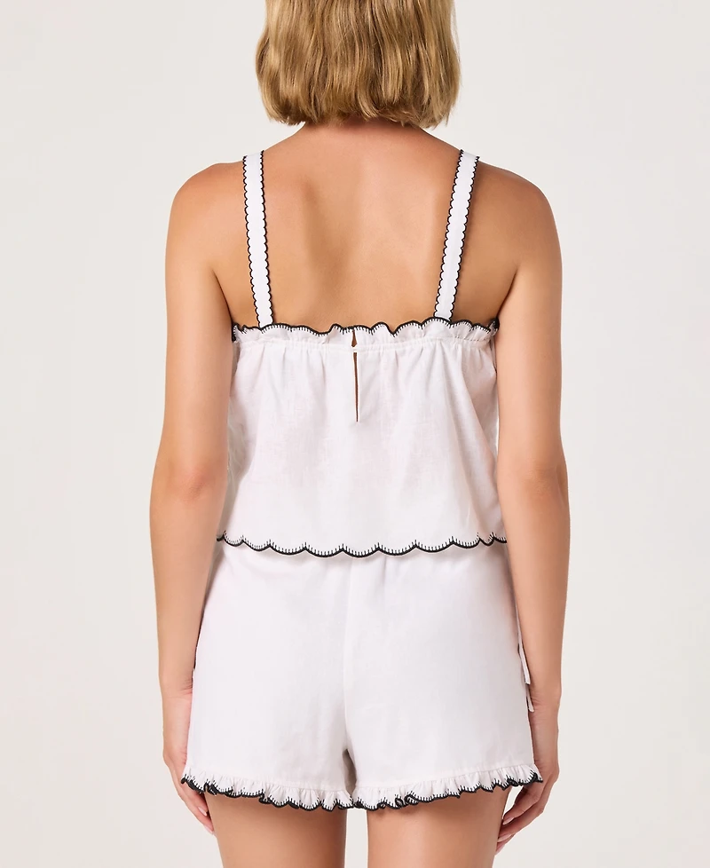 Astr the Label Women's Sadie Sleeveless Top