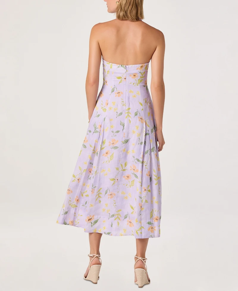 Astr the Label Women's Sweetheart Halter Neck Dress