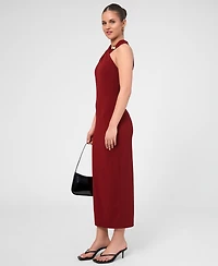 Rachel Rachel Roy Women's Halter Neck Midi Dress