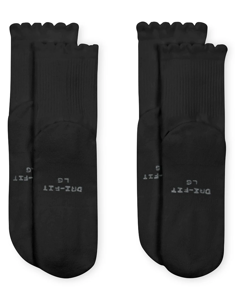 Nike Men's Everyday Elevated Mid-Crew Socks, 2-Pack