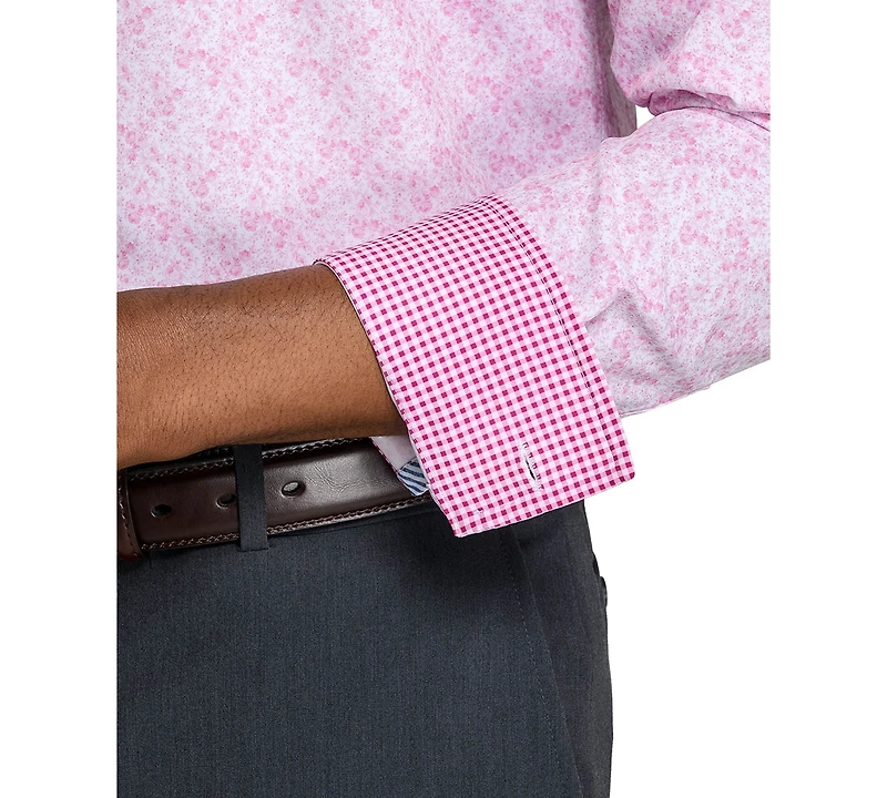 ConStruct Men's Slim-Fit Performance Stretch Comfort Dress Shirt