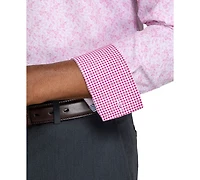 ConStruct Men's Slim-Fit Performance Stretch Comfort Dress Shirt